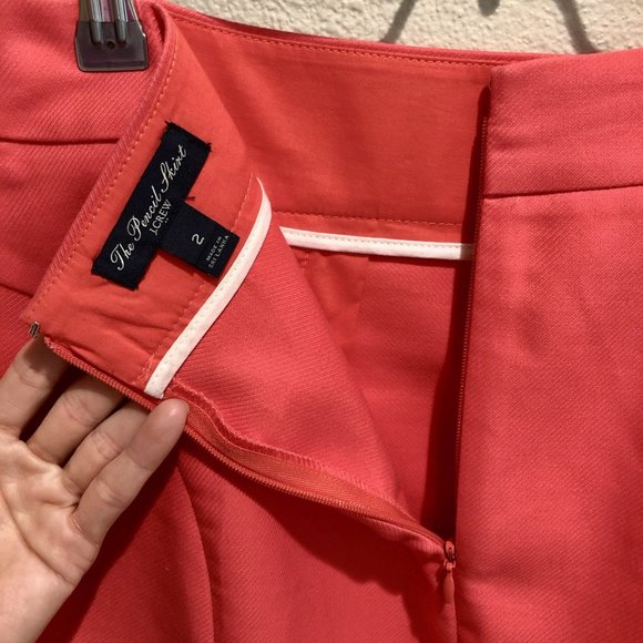 J. Crew Factory Pencil Skirt - Double Serge Cotton - Picture 5 of 8